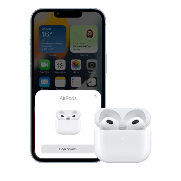 Наушники беспроводные Apple AirPods 3 — изображение 5