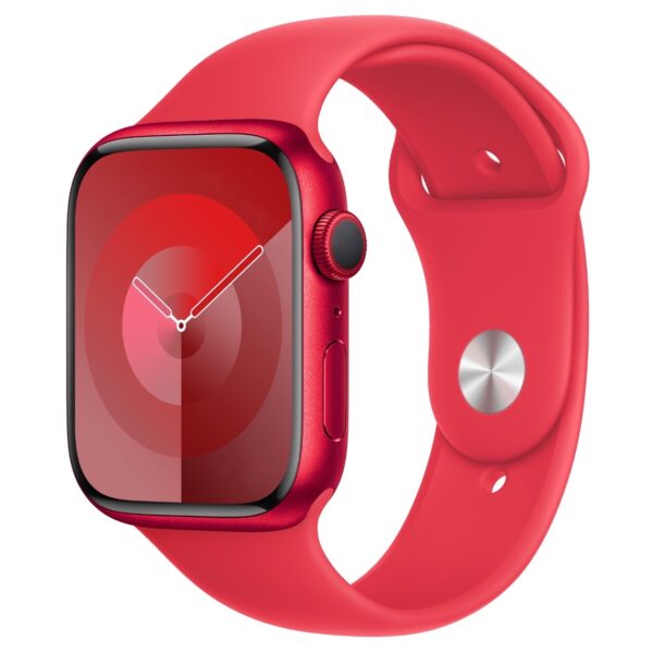 Apple Watch Series 9 45mm (PRODUCT)RED Aluminum Case with Red Sport Band